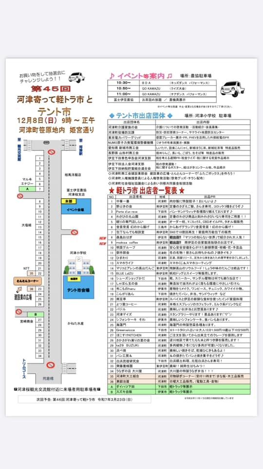 第４５回軽トラ市とテント市